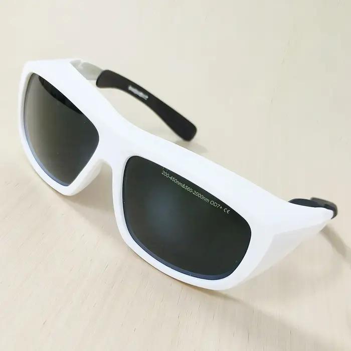 OD7 + lunettes de sécurité Laser lunettes IPL traitement d'épilation au Laser cosmétologie opérateur