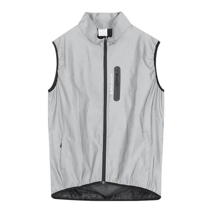 WOSAWE hommes cyclisme gilet coupe-vent imperméable veste sans manches printemps automne