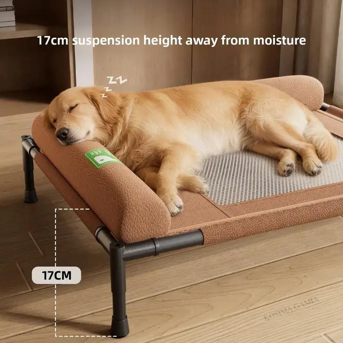 Lit rafraîchissant surélevé pour chien