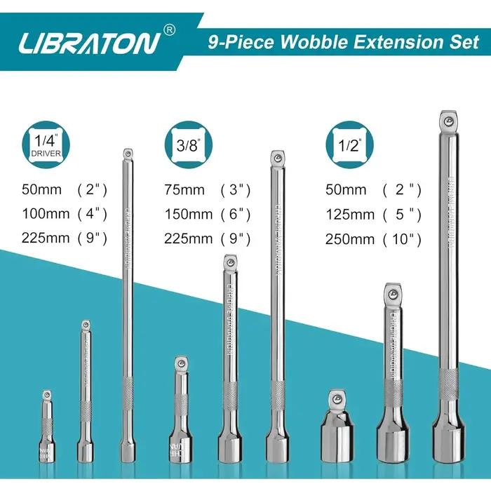 Libraton – ensemble d'extensions oscillantes, ensemble d'extensions de douilles, Extensions à clique