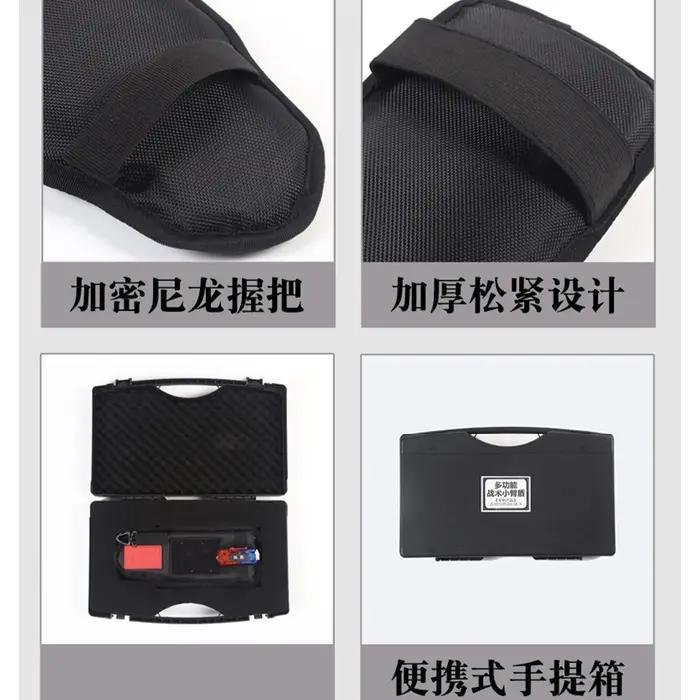 Bouclier de protection tactique pour l'avant-bras, bouclier anti-émeute souple, équipement d'entraînement sûr des Forces spéciales pour le tir de chasse CS