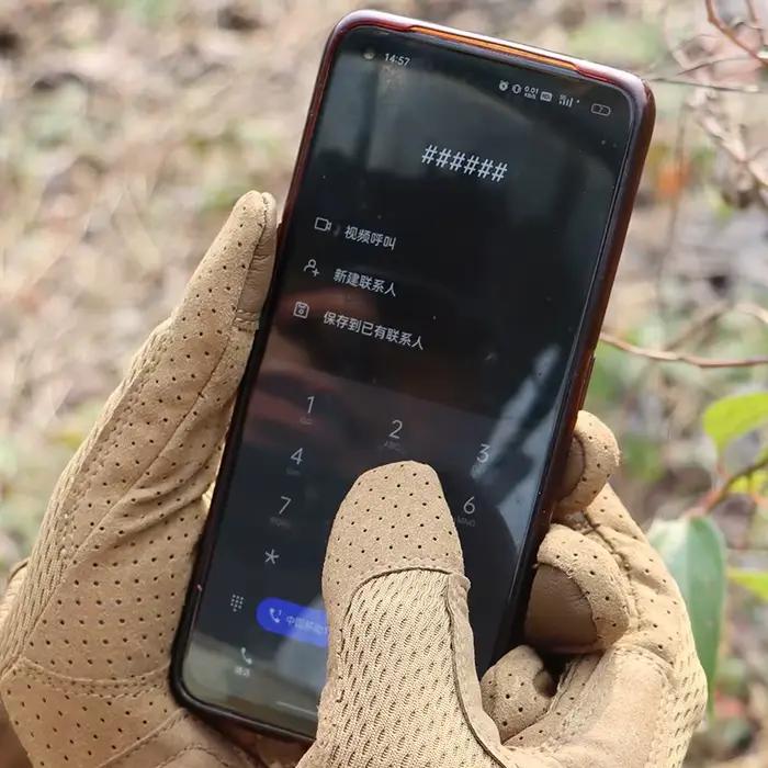 Gants camouflage tactiques pleine main écran tactile chasse tir outdoor vélo randonnée anti-usure