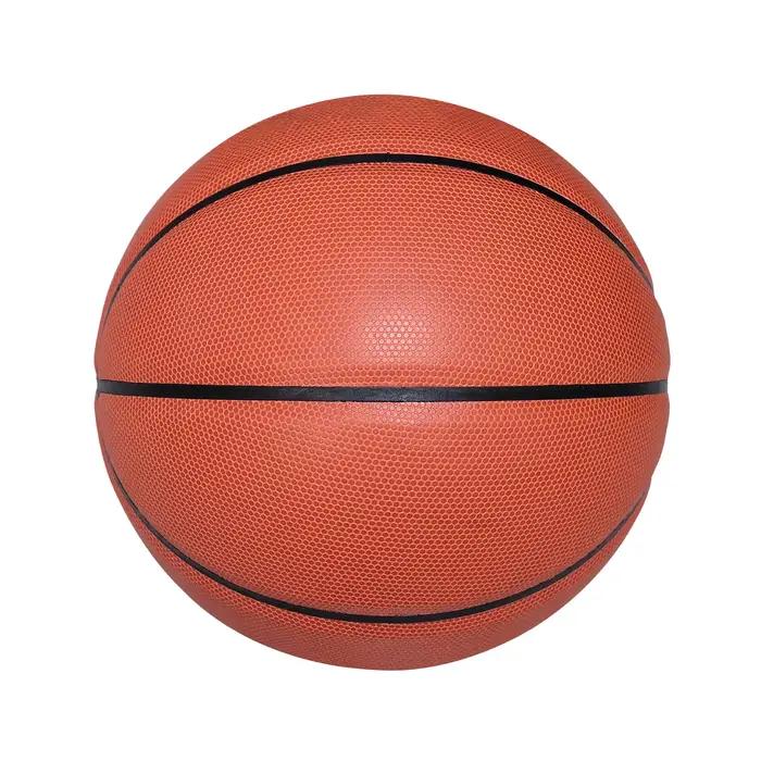 Ballon de basketball personnalisé sans logo résistant à l'usure pour adultes et enfants occasions spéciales et entraînement intérieur et extérieur