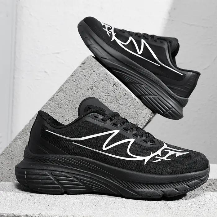 ELUVA chaussures larges anti-dérapant léger respirant chaussure de course minimaliste pieds nus chaussure d'entraînement anti-dérapant orteil chaussures de marche homme