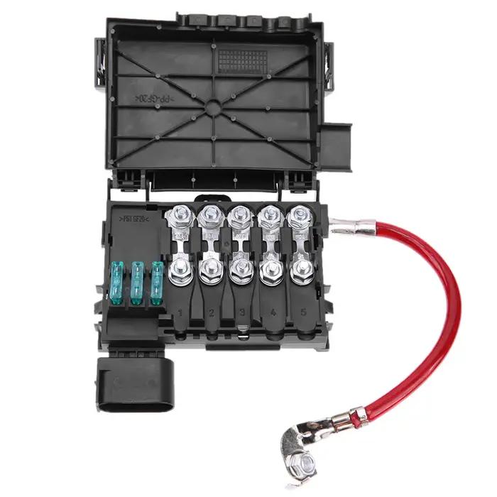 Ensemble de boîte à fusibles de batterie de voiture, accessoires de voiture, Golf 4, MK4, Bora, A3,