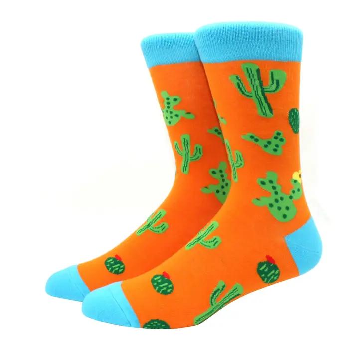 Chaussettes fantaisie homme motifs animaux drôles et colorés - Luxe coton pour chasseurs élégants