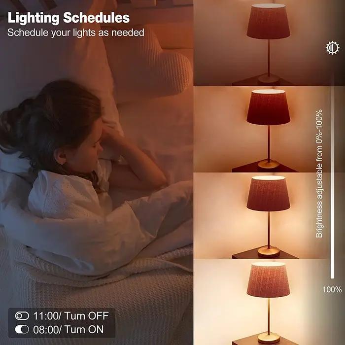 Tuya Wifi ampoule intelligente RGB E27 Zigbee ampoule Led maison intelligente Tuya Zigbee lampe 110V