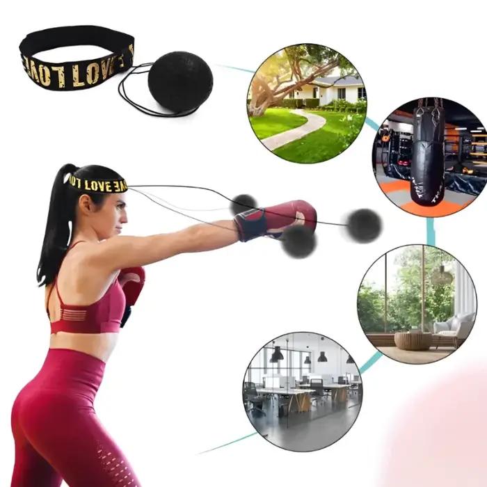 Balle de vitesse montée sur la tête pour la boxe
