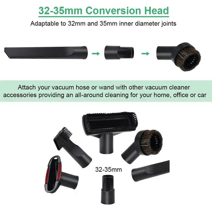 Accessoires universels pour aspirateur Karcher, Miele, Siemens, AEG, Bosch, 6 pièces
