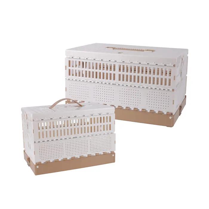 Cage à pigeon pliable en ABS durable pour transport et libération en plein air occasions spéciales pour pigeonner compétition et soins