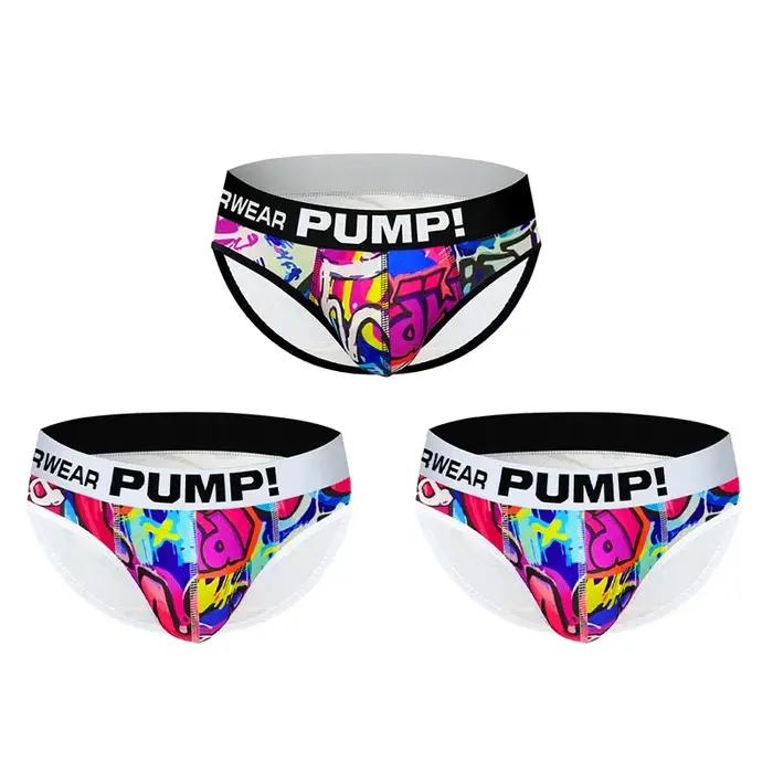 Sous-vetements d'ete pour hommes slips calecons jockstraps rehausseurs de fesses motifs amusants nyLon coton elasthanne confortable legere