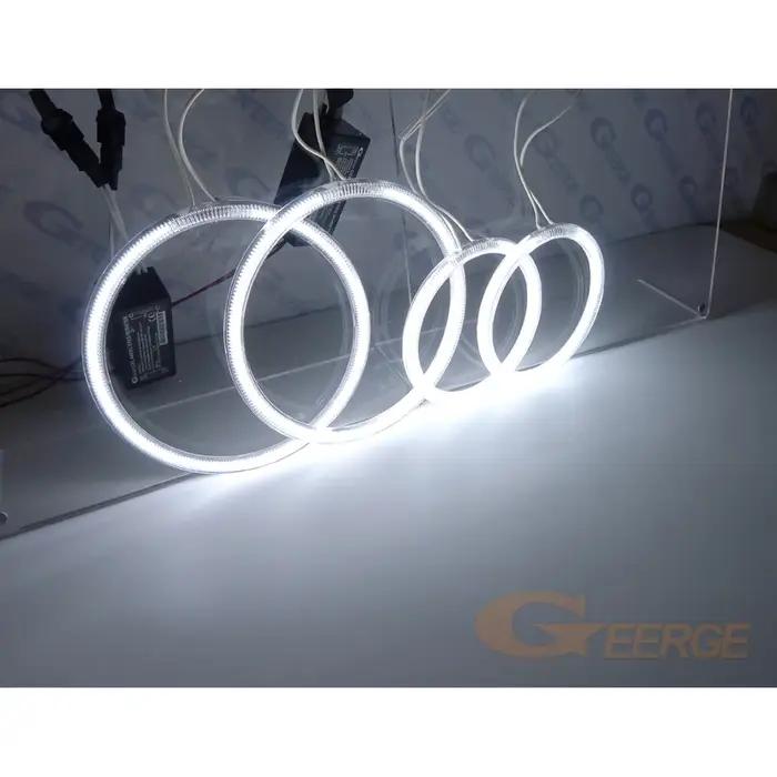 Anneaux Halo yeux d'ange CCFL Ultra lumineux, accessoires de voiture pour Seat Ibiza 6L Cordoba Face