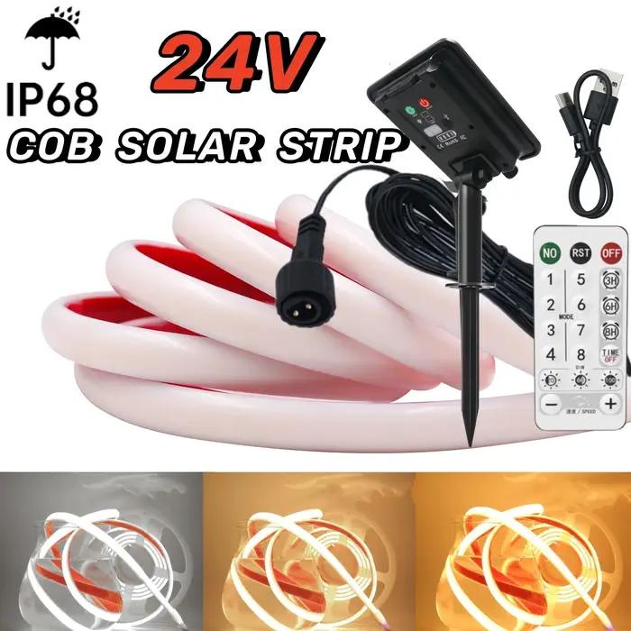 Bandes solaires néon COB 24V