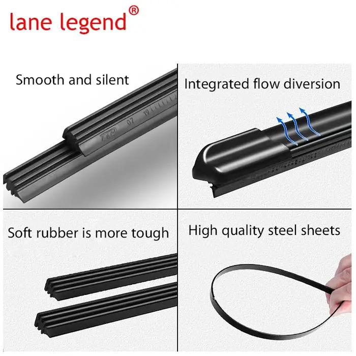 Lames d'essuie-glace de voiture pour Geely Tugella FY11, accessoires de voiture, pare-brise avant, b
