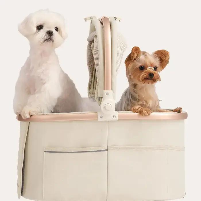 Chariot pliable pour animaux de compagnie