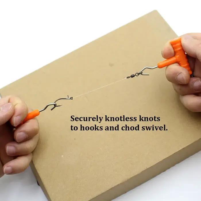 Outils de pêche à la carpe, plate-forme à cheveux, outil de fabrication de nœuds d'extracteur pour l
