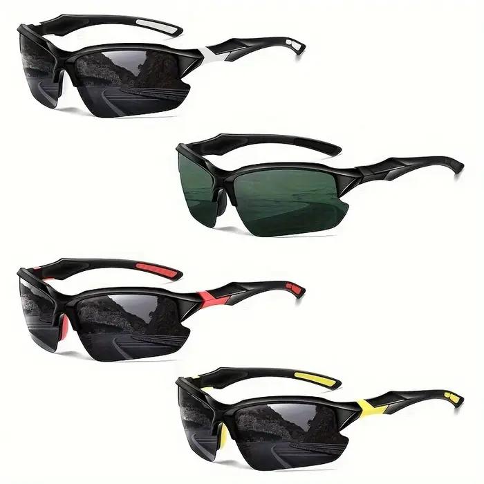 Lunettes de sport polarisees coupe-vent pour baseball course a pied pêche golf et conduite occasionnels sportifs hommes femmes