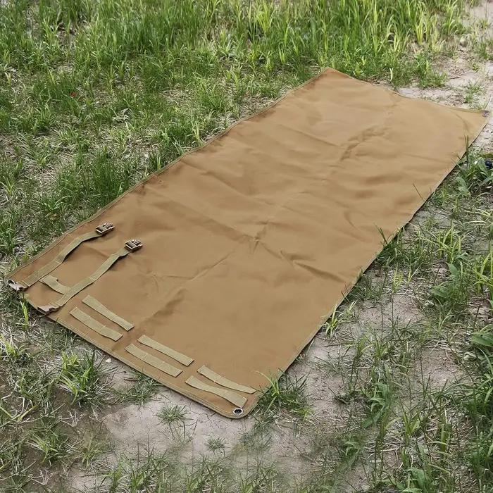 Tapis de tir tactique en nylon TPU 900d pour chasse, plage, randonnée et repos confortables en plein air
