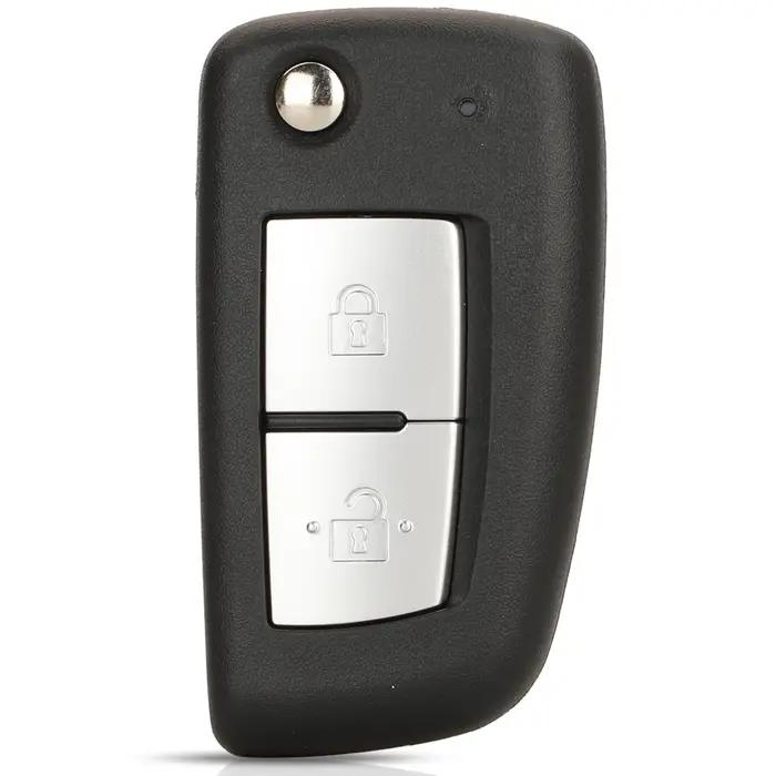 Jingyuqin clé à distance rabattable TWB1G767 433MHz PCF7961M 4A pour Nissan Qashqai (J11E/J11R) Micra (K14FR) Pulsar