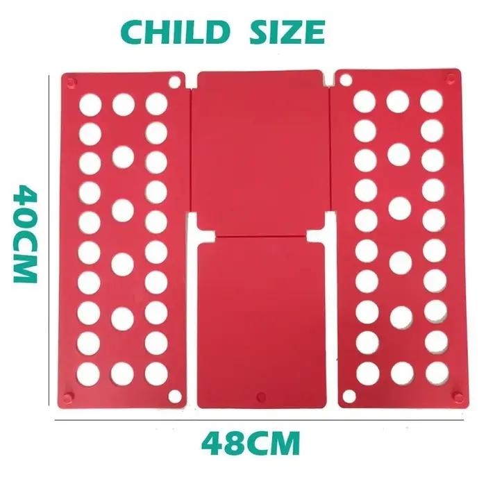 Qualité adulte enfants magique vêtements dossier t-shirts pulls organisateur plier gagner du temps r