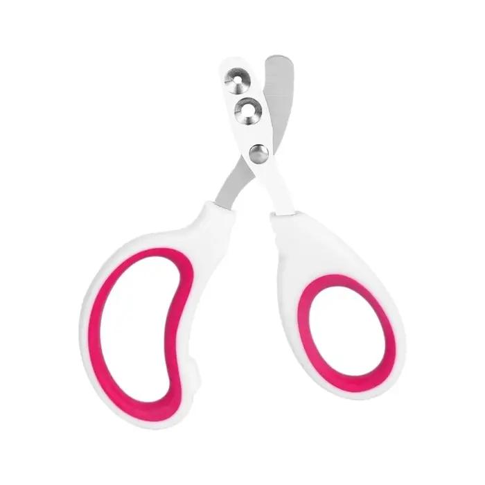 Coupe-ongles professionnel pour chat avec double trou, coupe-griffes en acier inoxydable pour petits