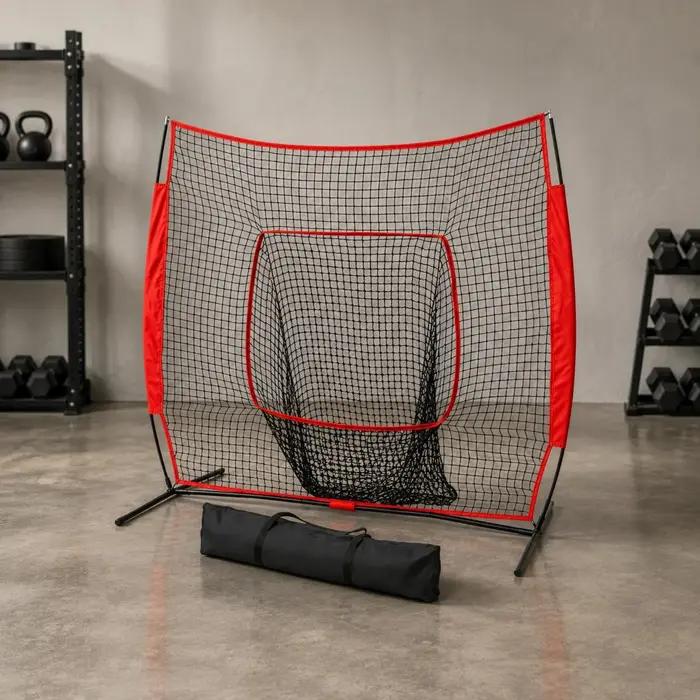 Filet d'entraînement de baseball 7x7 pour intérieur et extérieur