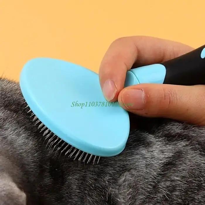 Brusque Slicker U55D Cats pour perte le toilettage massage confort Facile à nettoyer