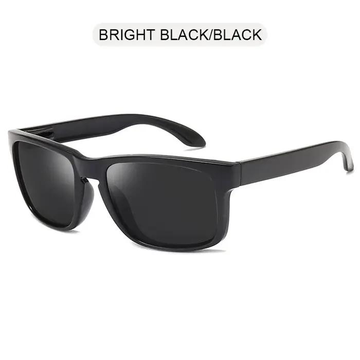Lunettes de soleil polarisées carrées classiques pour hommes et femmes