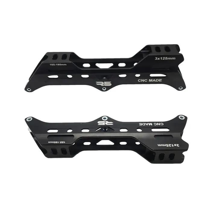 R5 Blance 3*110mm 246mm 3*125mm 260mm patins à roues alignées cadre pour patins Slalom convertir en