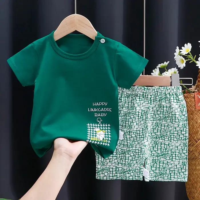 Ensemble de vêtements pour enfants bébé garçon T-Shirt + short