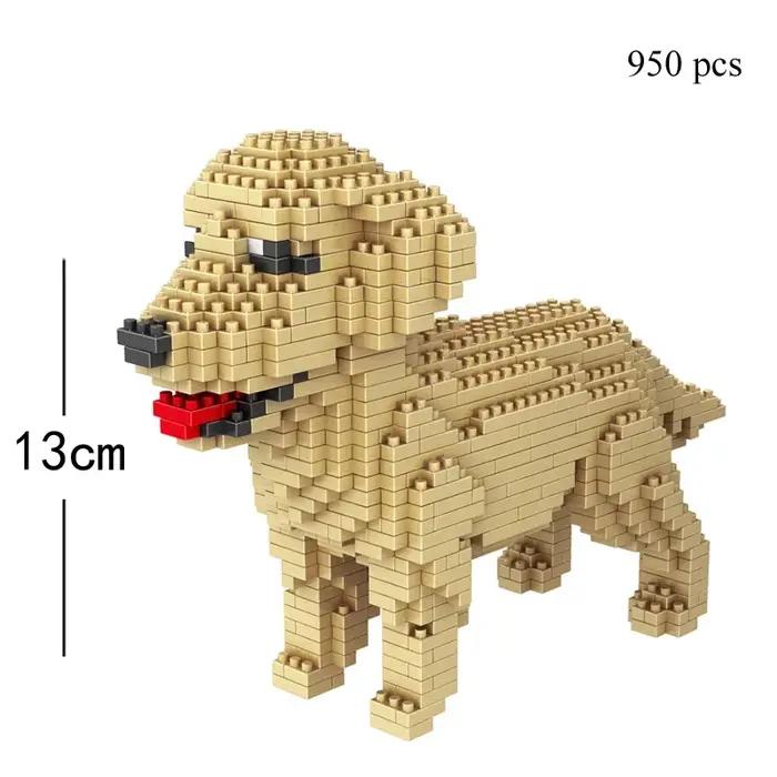 Jouet de bloc de construction pour chien mini teckel ultra mignon : cadeau préféré