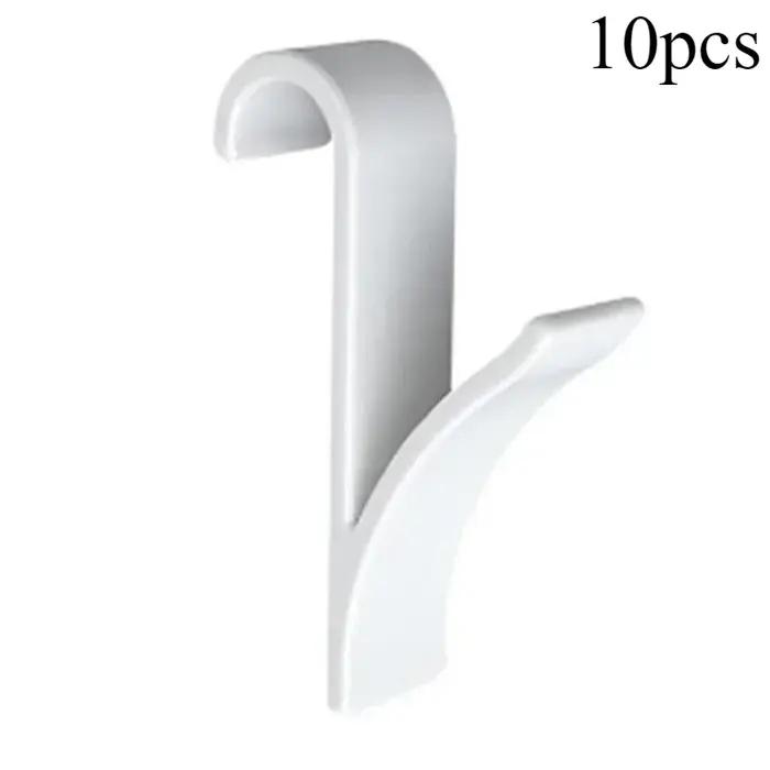 Cuisine salle de bain cintre Clips supports de rangement blanc clair