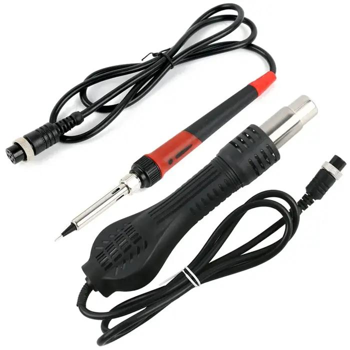 Station de soudage de retouche 8586D/8582D, accessoires de remplacement, poignée de fer à souder, po