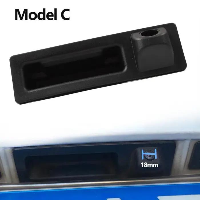 Interrupteur de poignée de coffre arrière pour BMW Série 2 3 4 5 X3 X4 X5 X6 en PC et ABS couleur noir élégant pour protection et style