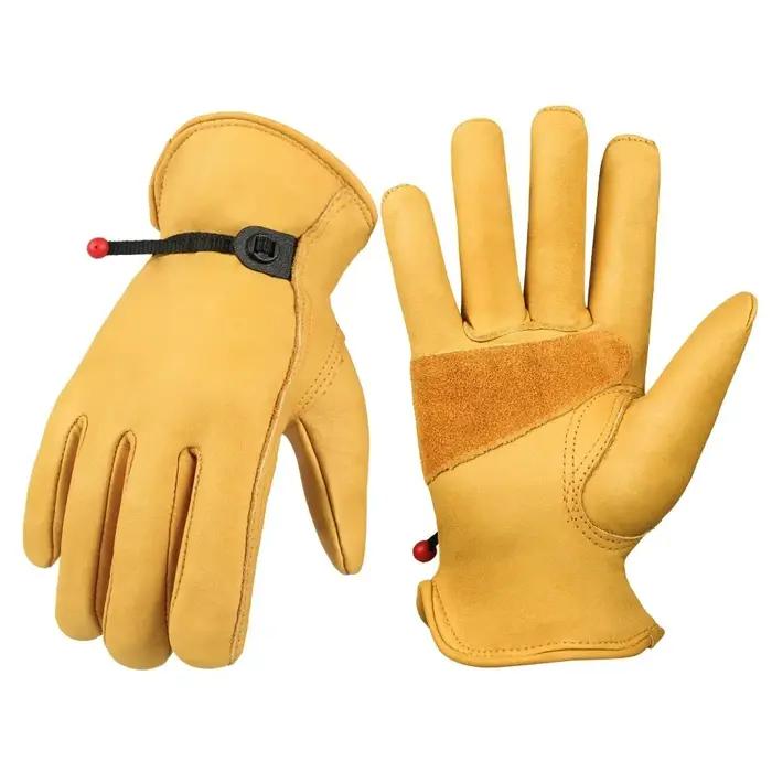 Gants de travail en cuir de vache souple - Soudure