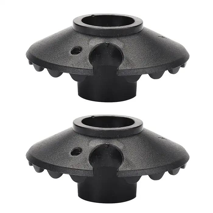 Lot de 2 paniers pour bâtons de randonnée, bâtons de marche, pointes de neige, embouts de remplaceme
