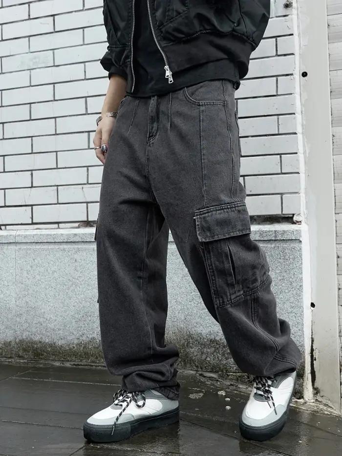 Jean Baggy à Jambes Larges pour Homme