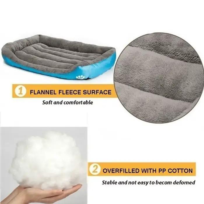 (S-3XL) grand lit pour chien chat 8 couleurs chaud confortable maison