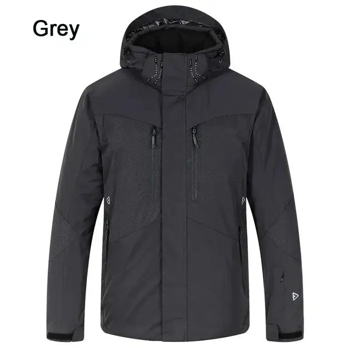 Veste et pantalon de ski thermique pour homme coupe-vent imperméable polyester ajustement parfait pour hommes sports hiver neige descentes occasions spéciales