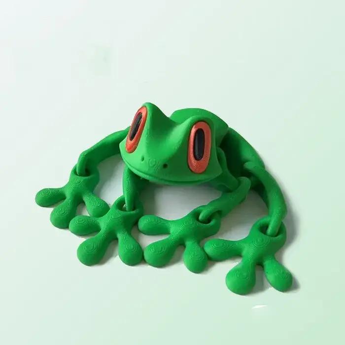 Simulation d'arbre de grenouille d'impression 3D
