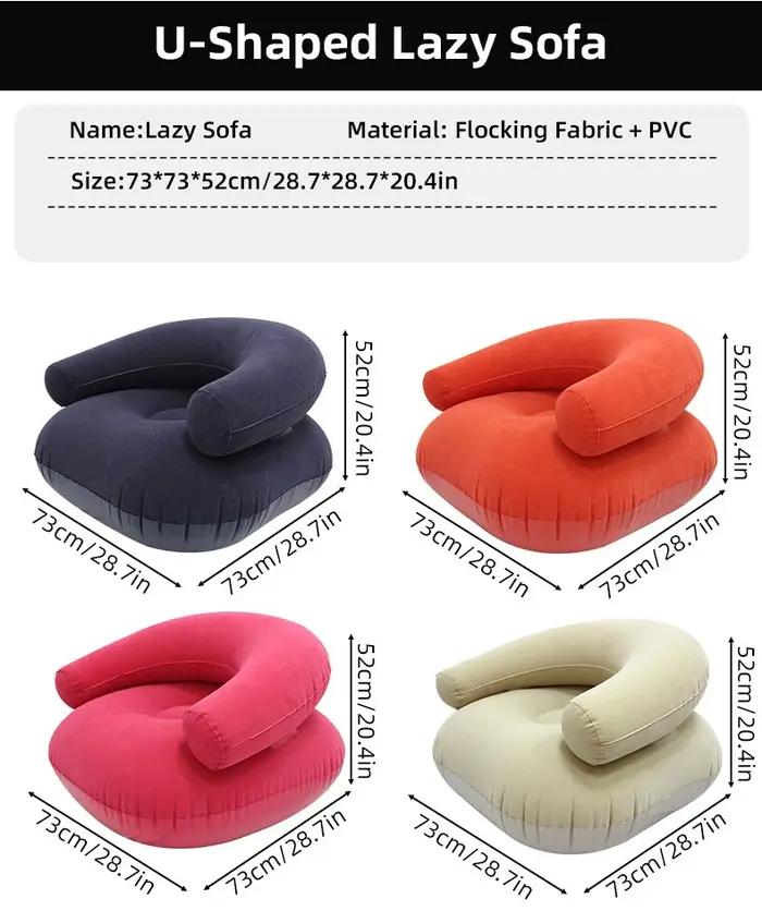 Chaise pouf confortable