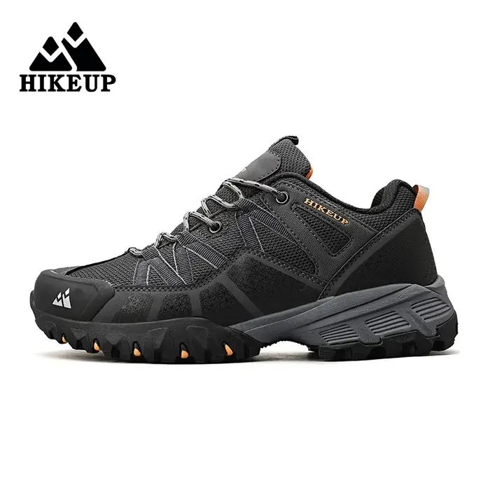 HIKEUP respirant amorti antidérapant baskets hommes chaussures de randonnée course Trekking baskets