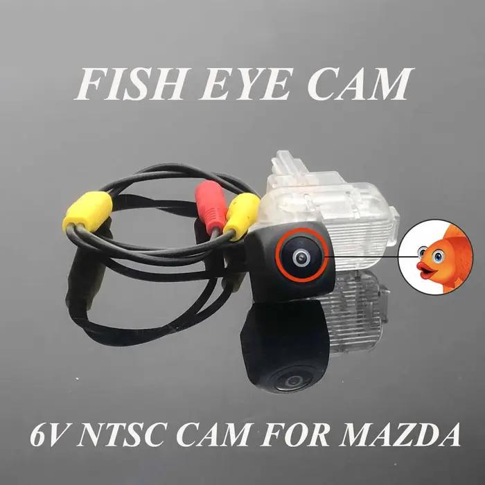 Vkauto-Câble adaptateur de caméra de stationnement pour Mazda 3, Mazda 3 URA back BM Bouches 2014 ~
