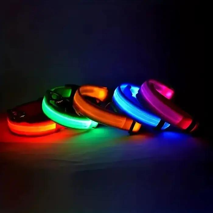 Nylon LED nuit sécurité clignotant lueur dans
