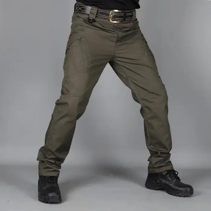 Pantalon tactique IX9 ville outdoor combat imperméable randonnée cargo homme