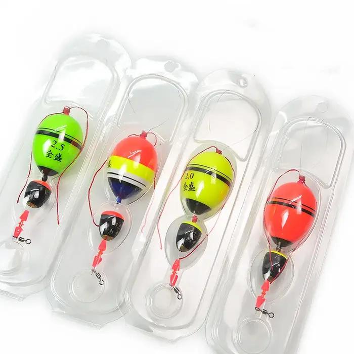 Bouée de pêche Shore Rock Awa plate-forme ABS Swim Bobber Fortune Paulownia bois plombs balle Kit océan pêche flotteur