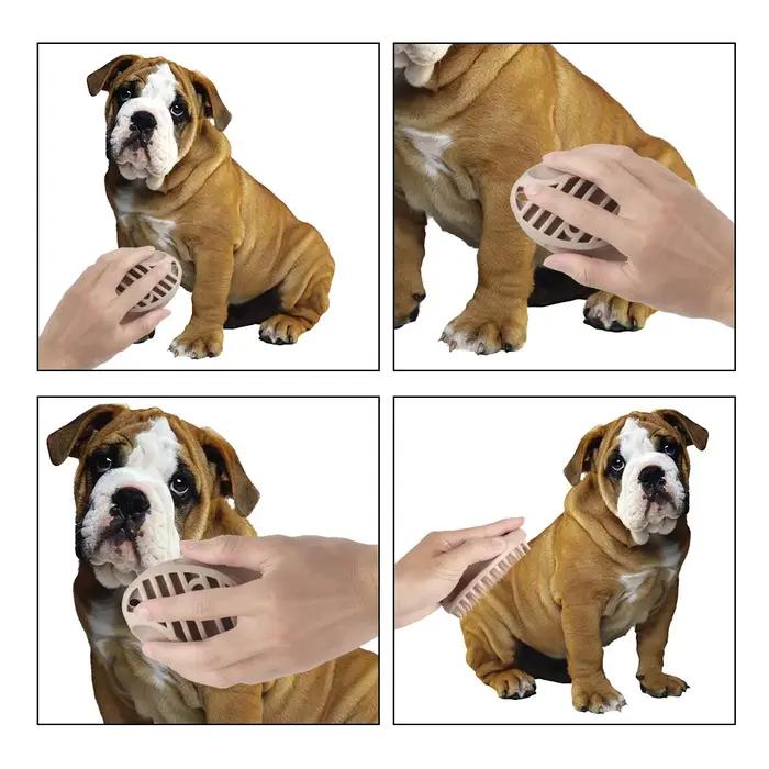 Rapidly Books-Brosse de massage pour animaux de compagnie