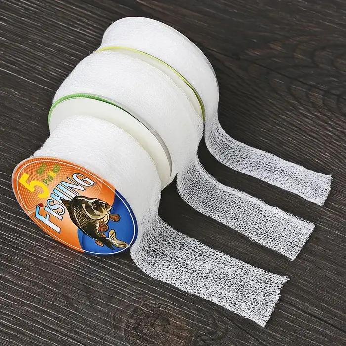 Filet soluble dans l'eau, diamètre PVA de 5M, 25/37/44mm, pour la pêche à la carpe, sac de pêche gro