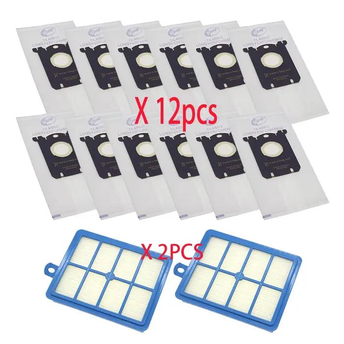 Sacs à poussière filtre Hepa de remplacement pour aspirateur Electrolux S-BAG pour Philips FC8614 FC9050 FC9056 FC9066