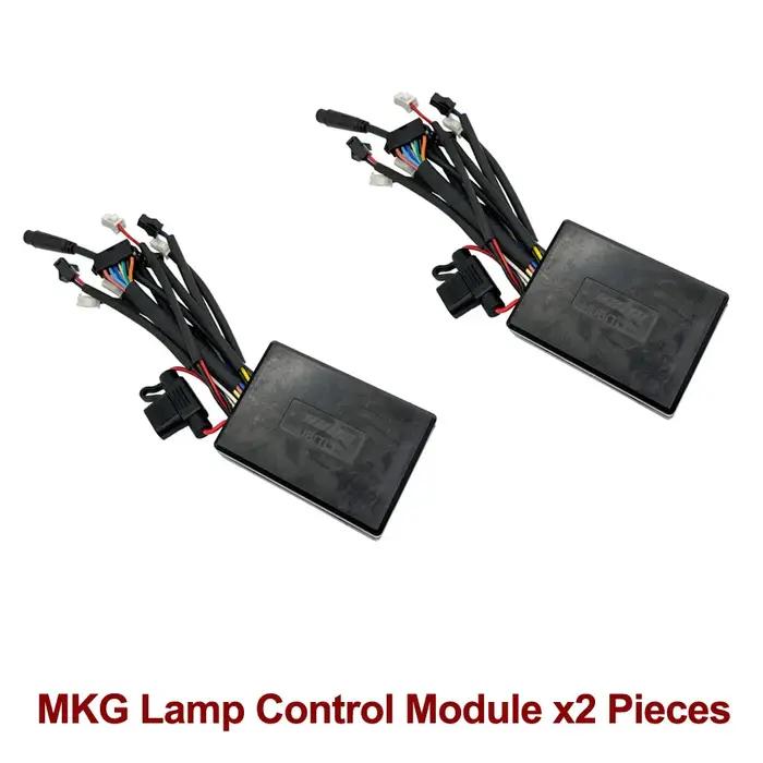 Module de commande de lampe pour Scooter électrique Kaabo Mantis King avec contrôle de lumière et design moderne blanc ou jaune pour amélioration de la sécurité et de l'esthétique